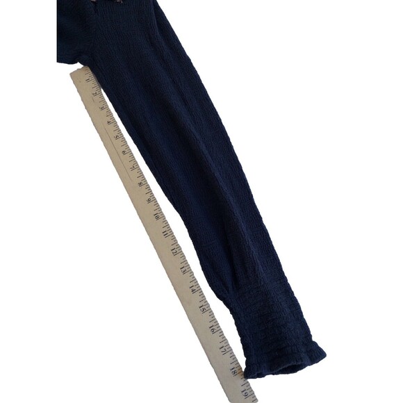 Free people black gauze thermal long sleeve top size S? - Picture 9 of 9